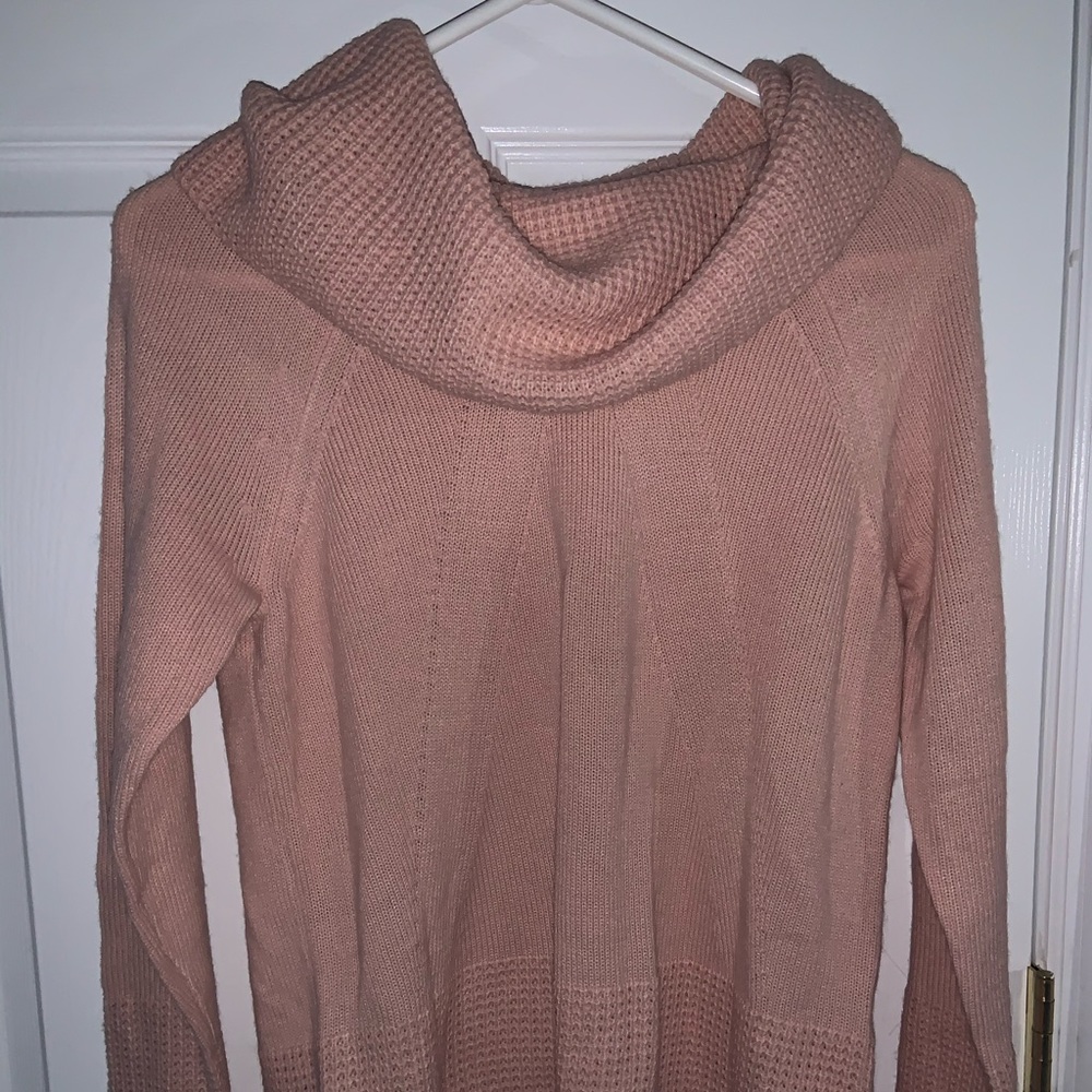 Calvin Klein Pink Turtle Neck Sweater